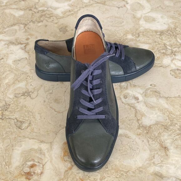 Frye Astor Low Lace Leather Shoes / Sneakers - Picture 4 of 16